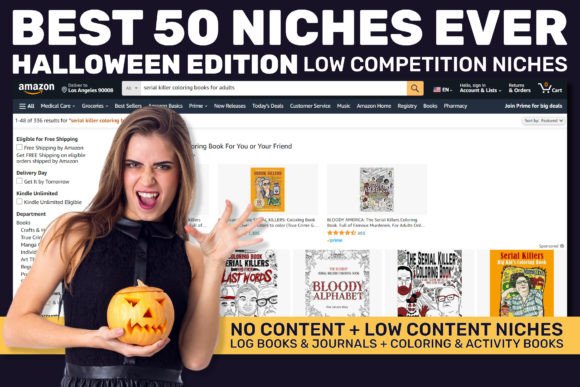 Download LOW COMPETITIV HALLOWEEN KDP NICHES EVER - Kdp Collection