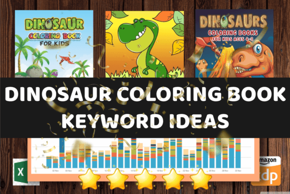 Download DINOSAUR COLORING NICHES KDP KEYWORDS - Kdp Collection