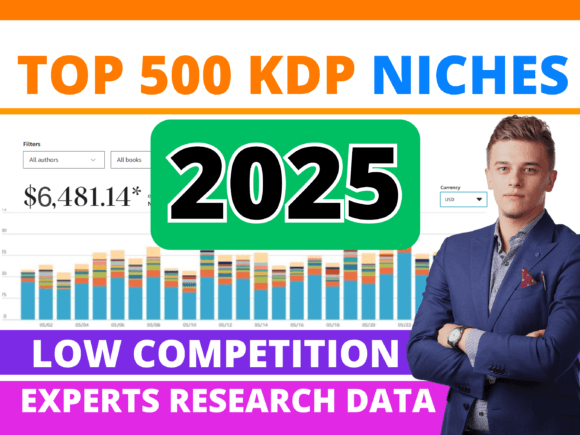 Download 500 KDP Niches 2024-2025 Low Competitive - Kdp Collection
