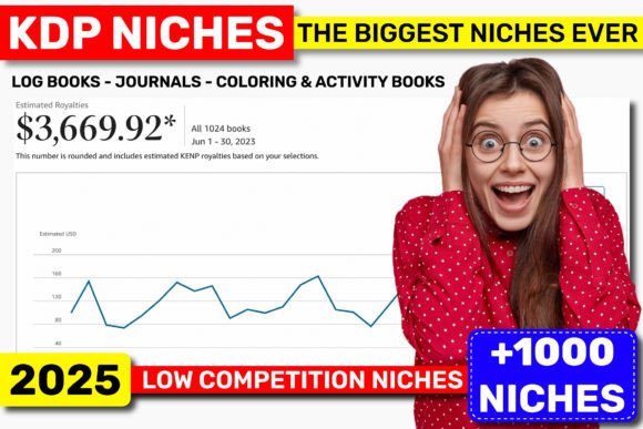 Download +1000 KDP NICHES LOW COMPETITIVE NICHES - Kdp Collection