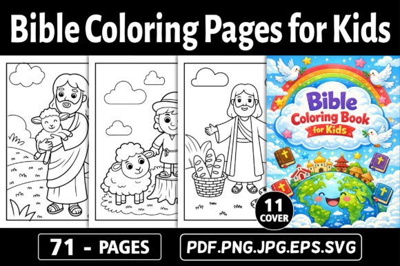 Download Bible Coloring Pages for Kids - KDP - Kdp Collection