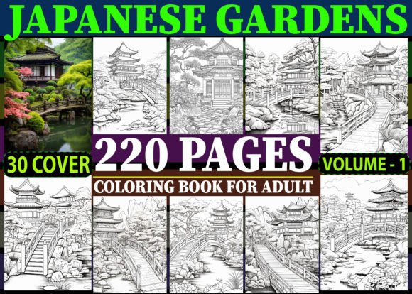 Download 220+ Japanese Gardens Coloring Pages KDP - Kdp Collection