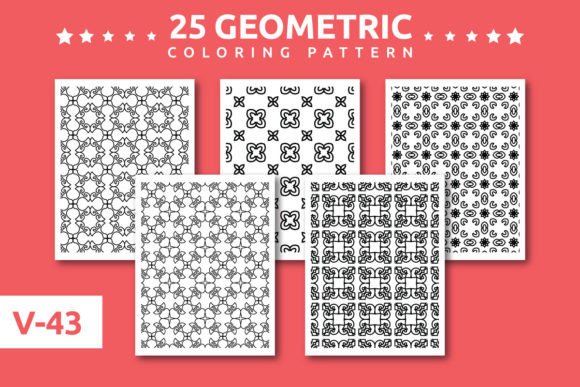 Download Pattern Set  - KDP Coloring Pages - Kdp Collection