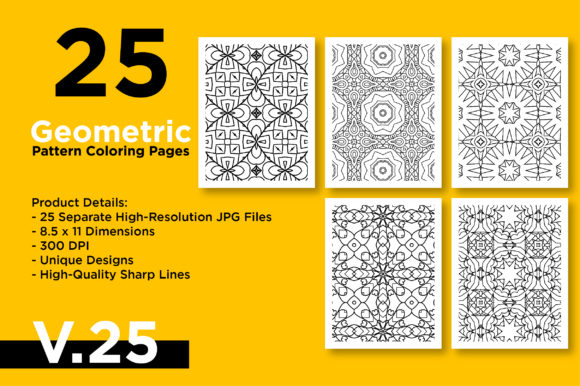 Download KDP Pattern Bundle - Coloring Pages - Kdp Collection
