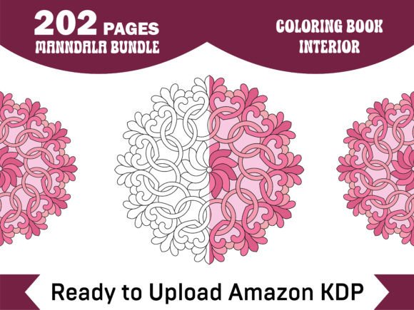 Download 202 Page Amazing Pattern Mandala for KDP - Kdp Collection