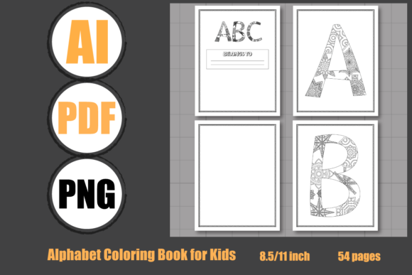Download KDP: ABC Alphabet Coloring Book for Kids - Kdp Collection