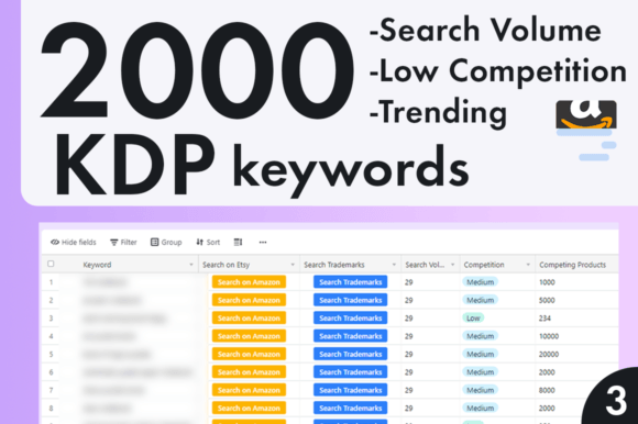 Download Amazon KDP Keywords Best Book Niche List - Kdp Collection
