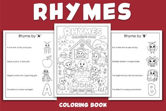 Download Rhymes Coloring Book for KDP - Kdp Collection