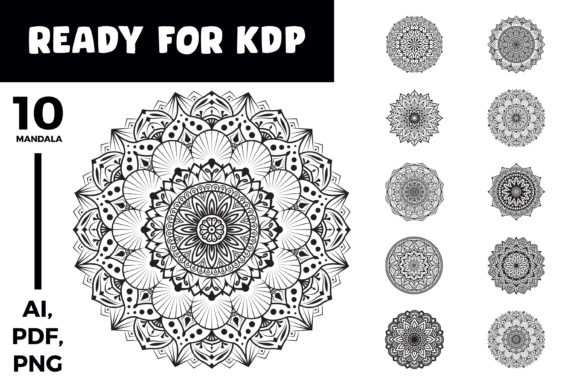 Download Mandala Kdp Interior Coloring Book - Kdp Collection