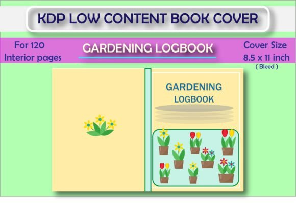 Download Gardening Book Cover for KDP Low Content - Kdp Collection