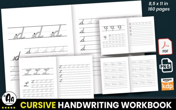Download Cursive Handwriting Workbook KDPInterior - Kdp Collection
