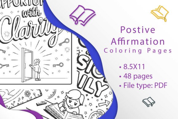 Download Postive Affirmation Coloring Book - Premium Resources