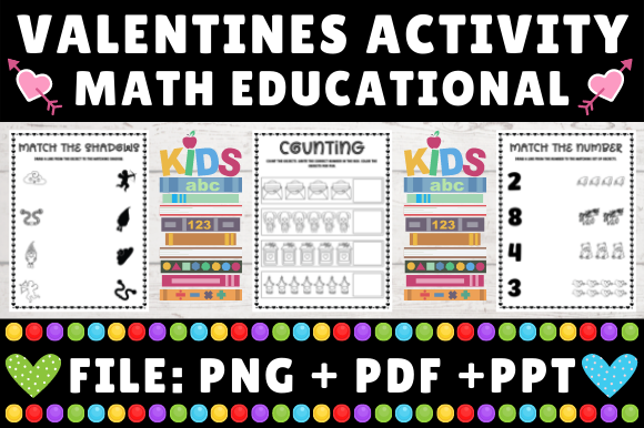 Download Valentines KDP Activity Interior Pages - Kdp Collection