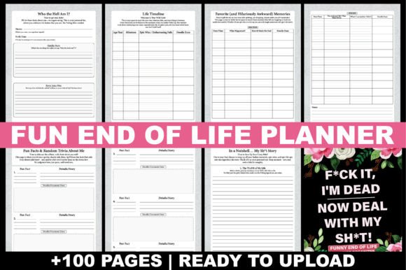 Download End of Life Planner KDP Interior - Kdp Collection