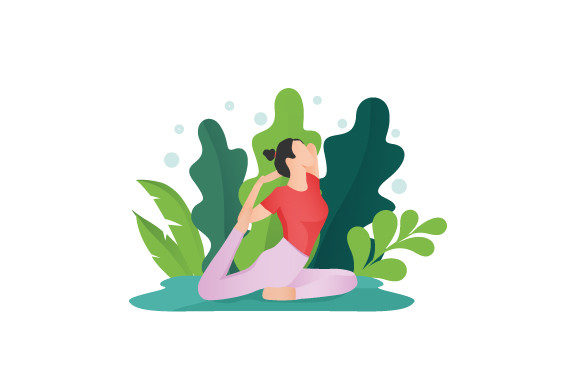 Download Beautiful Girl Practice Yoga Meditation - Meditation Collection