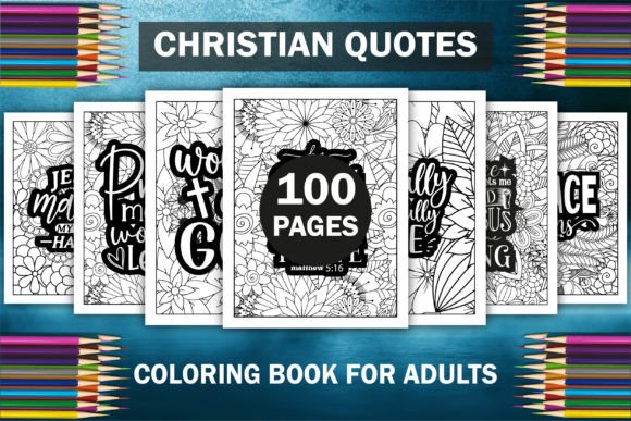 Download 100+ Christian Quotes Coloring Book -kdp - Kdp Collection