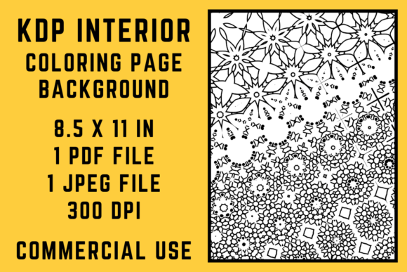 Download KDP Interior Coloring Page Background 33 - Kdp Collection