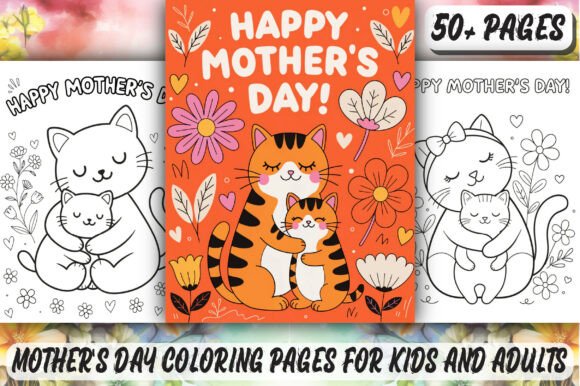 Download Mother's Day Coloring Pages for Kids KDP - Kdp Collection