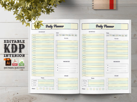 Download Kdp Interior, Editable Planner - Kdp Collection