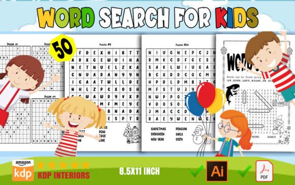Download 2024 Word Search for Kids – KDP - Kdp Collection