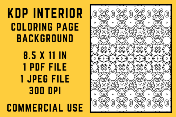 Download KDP Interior Coloring Page Background 29 - Kdp Collection