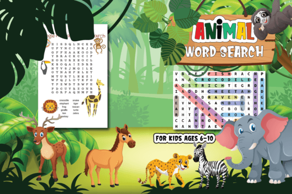 Download Animal Word Search for Kids KDP PDF - Kdp Collection
