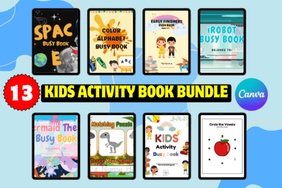 Download Mega Kids Activity Book Bundle Canva Kdp - Kdp Collection