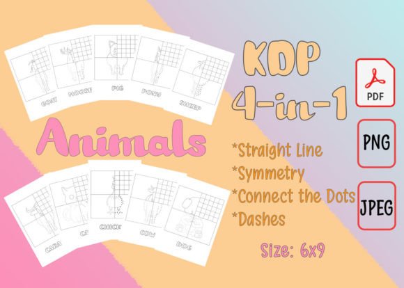Download Animals KDP Interior Coloring Activity - Kdp Collection