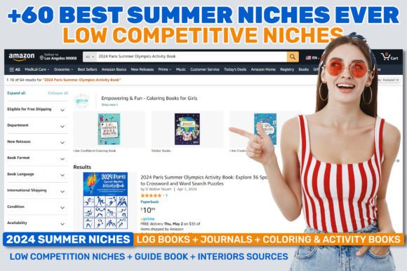 Download +60 KDP NICHES - SUMMER KDP NICHES 2024 - Kdp Collection