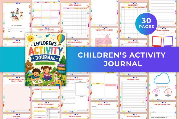 Download Children’s Activity Journal KDP Graphic - Kdp Collection