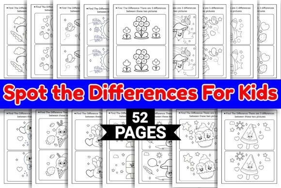 Download Spot the Differences Book for Kids - Spot the differences Collection