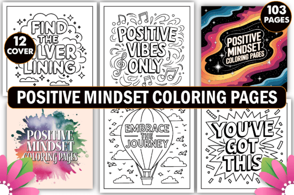 Download Positive Mindset Coloring Pages - Premium Resources