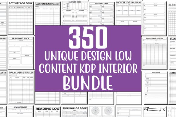 Download Low Content KDP Interior Bundle - Kdp Collection