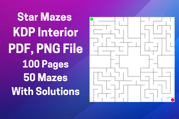 Download Mazes for KDP Activity Interior - Kdp Collection