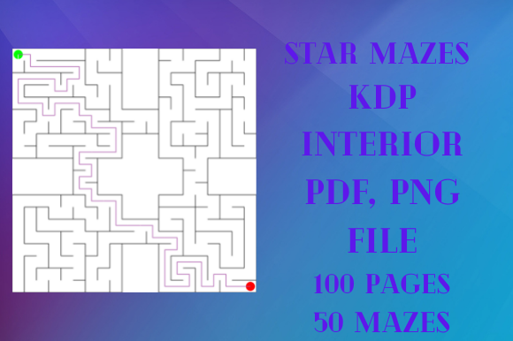 Download 50 Mazes for KDP Activity Interior - Kdp Collection