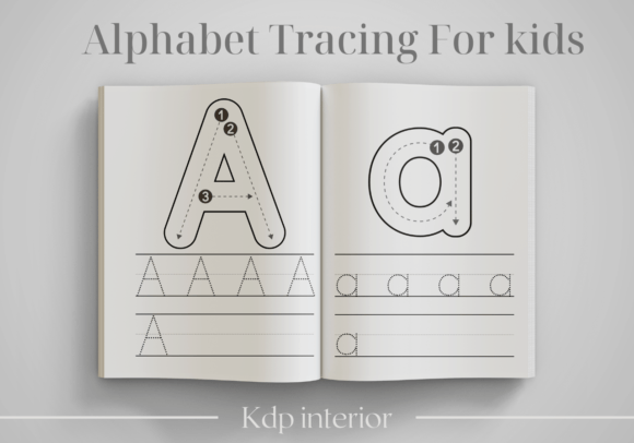 Download Alphabet Tracing for Kids - KDP Interior - Kdp Collection
