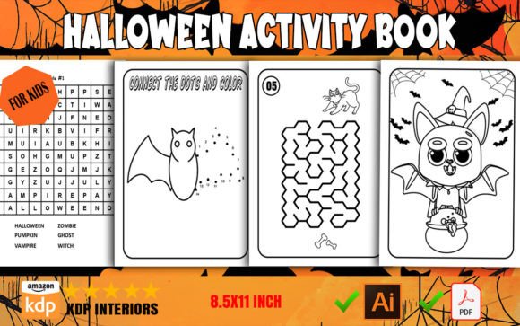 Download Halloween Activity Book for Kids (KDP) - Kdp Collection
