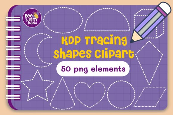 Download KDP Tracing Shapes Clipart - Kdp Collection