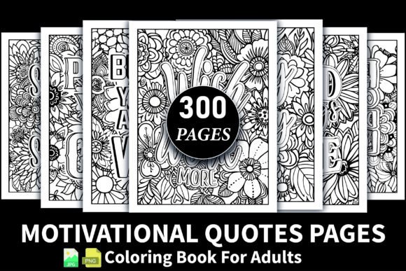 Download 300+ Adult Motivational Quote Pages-Kdp - Kdp Collection