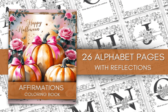 Download Mindful Pumpkin Affirmations Coloring - Premium Bundle