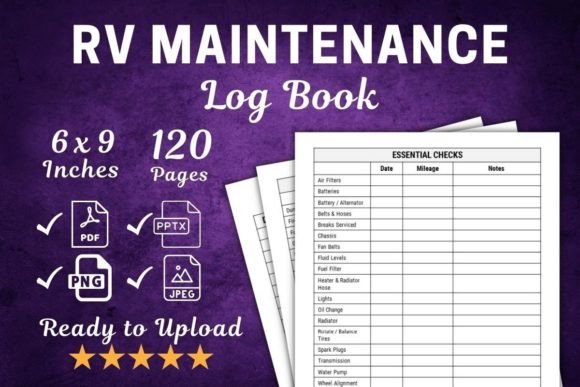 Download KDP Rv Maintenance Log Book - Kdp Collection