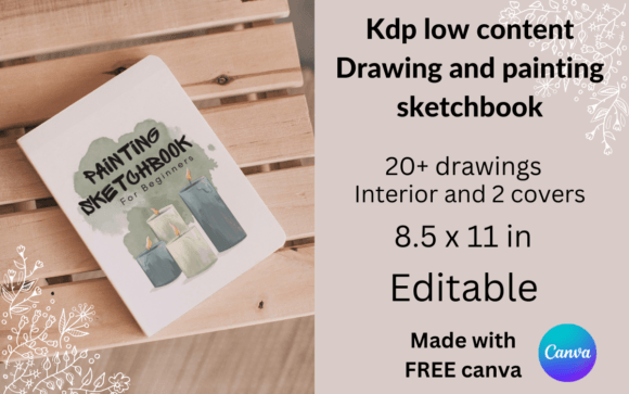 Download Kdp Low Content Painting Sketchbook - Kdp Collection