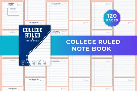 Download College Ruled Notebook KDP - Kdp Collection