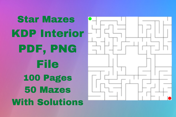 Download Mazes for KDP Activity Interior - Kdp Collection